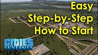 Beginners Guide To How To Start in 2025 (Cities Skylines for New Players)