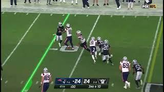 Patriots-Raiders INSANE Lateral Pick Six