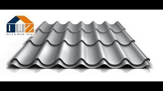 DWZ - Pfannenblech PA47/1060RTA mit 25 µm Polyester Beschichtung