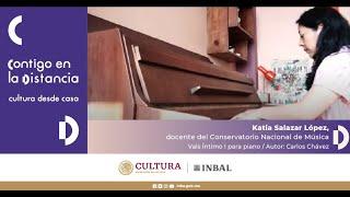 Katia Salazar, profesora de piano del Conservatorio Nacional de Música