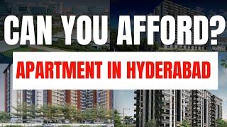 Apartment pricing in Hyderabad @ Gachibowli , Kollur, Bachupally