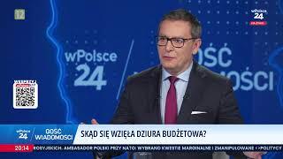 Prof.Witold Modzalewski i dr Artur Bartoszewicz w programie #GośćWiadomości telewizji wPolsce24