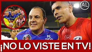 ¡NO LO TELEVISARON!, CLÁSICO de LEYENDAS, CHIVAS vs AMÉRICA, HOMENAJE a CUAUHTÉMOC BLANCO RESUMEN