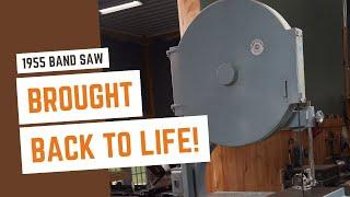 Bringing our 1955 Crescent Band Saw to Life!