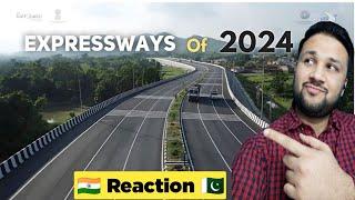 Pak Reacts Major Expressways Of India in 2024 And Latest Update | Bharatmala Pariyojna #pakreacts