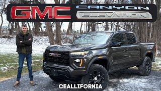 2024 GMC Canyon Elevation | Don't Buy The Tacoma Yet! | Walkaround Review and Test Drive