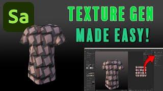 how to use texture generators in adobe substance sampler