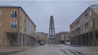 Rainy Day Drive around Taastrup | Almir Jan| #denmark#copenhagen #travel#driving#rain#europe#fun