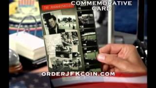 JFK Memorial 24K Gold Coin Official Commercial