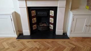 Aged Oak Herringbone Engineered Parquet in SW11 Wandsworth