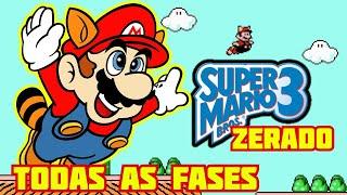 Super Mario Bros 3 (NES) - ZERADO - Todas as fases e SEM WARPS