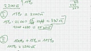 Procenty - podwyżki i obniżki o ileś tam procent - Matematyka Szkoła Podstawowa i Gimnazjum