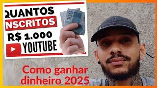 COMO GANHAR DINHEIRO NO YouTube 2025 