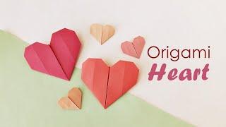 How to Make an Origami Heart | Easy Origami Heart | Paper Heart | Paper Craft