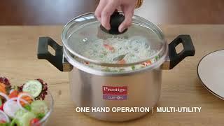 Multi-Utility Pressure Cooker | Prestige Clip On Pressure Cooker | Pressure Cooker | Prestige