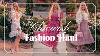 CHICWISH Dress & Skirt Try On Haul and Review | Feminine Clothing Stores (2022)