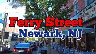 Walking on Ferry Street in Newark, New Jersey, USA | Raymond Plaza East to Main Street