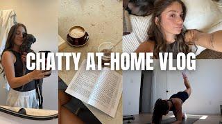 CHATTY VLOG: book talk, anxiety chat & Auggie’s 2nd birthday!!! + earthquake experience