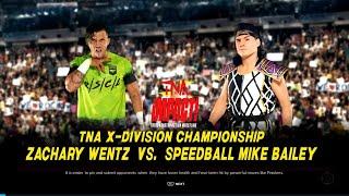 TNA Victory Road 2024 Zachary Wentz vs Mike Bailey for the TNA X Division Championship