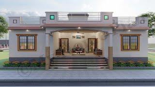 6 bedrooms simple village house plans | beautiful home  I 6Bhk Home  in Low Budget By @Myhomeplan