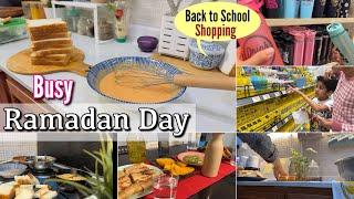 Ramadan Day| Back to School Shopping| Easy Ramadan Recipes | Day in My Life | Malayalam Vlog