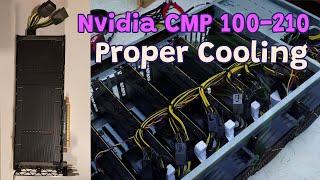 CMP 100 210 Proper Cooling #crypto #mining