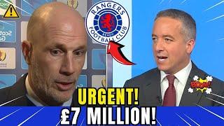 NEW TWIST! JUST HAPPENED! FANS REACT ONLINE! RANGERS FC