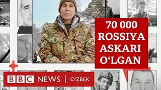 Россия томонидан 50, 60 ёшлардаги ёлланма аскарлар кўп ўляпти - BBC News O'zbek Украина уруши