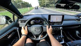 2023 Toyota RAV4 2.5 Hybrid POV Test Drive  @DRIVEWAVE1