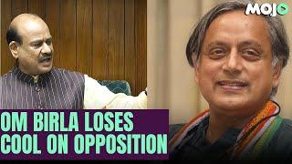 Shashi Tharoor Clashes With Speaker Om Birla in Parliament During His Oath Because..