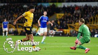 Raul Jimenez doubles Wolves' lead against Everton | Premier League | NBC Sports