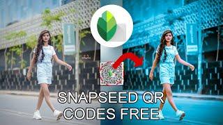 snapseed light blue new preset and qr code download edit free photos 2025. SNAPSEED ai photo edit