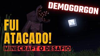 MINECRAFT - Vou sobreviver ao Ataque dos DEMOGORGONS No Mundo Invertido!?  #37 ( O DESAFIO )