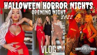 HALLOWEEN HORROR NIGHTS OPENING NIGHT 2022 | VLOG