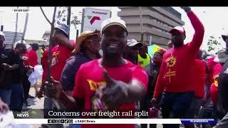 Unions concerned about Transnet's rail split