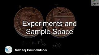 Experiments and Sample Space, Math Lecture | Sabaq.pk