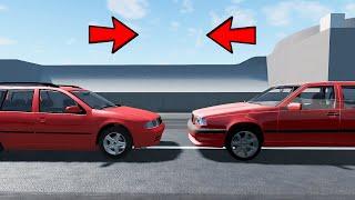 Volvo 850r Vs Skoda Octavia CRASH TEST - Realistic Car Crashes (BeamNG Drive)