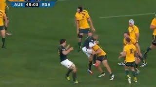 Michael Hooper Dump Tackle on Bryan Habana