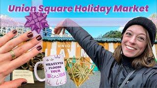 Union Square Holiday Market | NYC Holiday Vlog | HAVA MEDIA