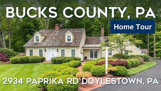 Bucks County Home for Sale - Tour of 2934 Paprika Rd Doylestown, PA