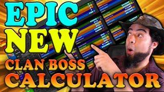 The Epic and New Clan Boss Calculator | Raid Shadow Legends