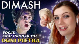 Vocal Coach Reacts to DIMASH - Ogni Pietra (Olimpico) | Analysis