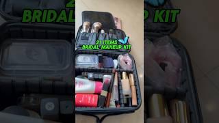 Affordable Bridal Makeup Kit List#bridalmakeup #makeupkit #viralshort