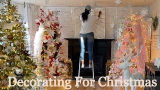 HOW TO DECORATE FOR CHRISTMAS 2024 LIKE A PRO/DECORATING IDEAS/TIPS/HOME DECOR INTERIOR DESIGNTREND