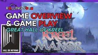 Kreel Manor: The Dungeon Crawl Card Game | Rolling Digital | Game Overview & Gameplay