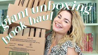 GIANT UNBOXING BOOK HAUL 