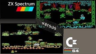 C64 vs. ZX Spectrum - 8 games from 1985