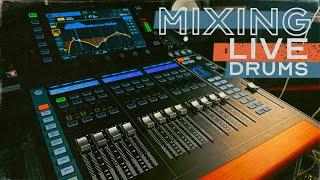 HOW TO MIX A LIVE ROCK BAND // On the Behringer Wing COMPACT