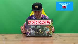 Ep 2437 - Limited Edition Rick And Morty 2016 Edition Monopoly Unboxing