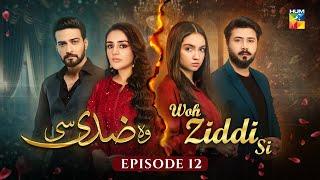 Woh Ziddi Si - Episode 12 - 19th October 2024 [ Aina Asif & Ali Abbas ] - HUM TV